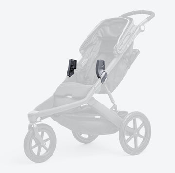 2206012 | cybex|||Cybex adapter attached to the Roam Stroller